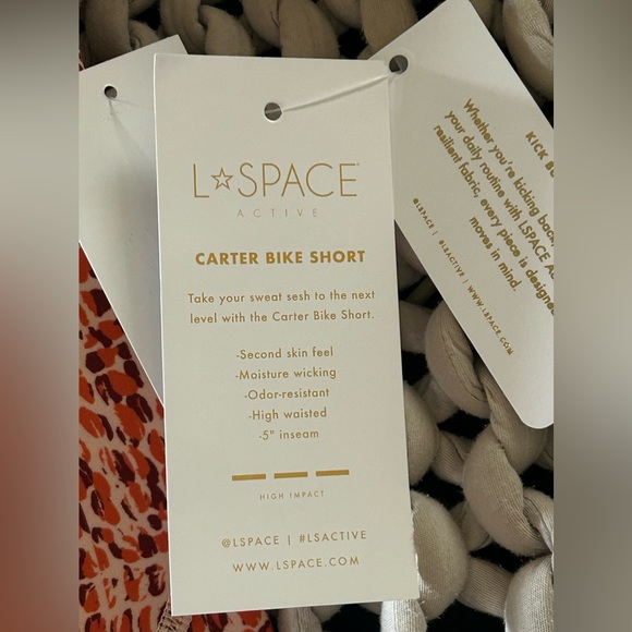 L*Space 🆕 Carter Bike Short-Size XS - Picture 6 of 7